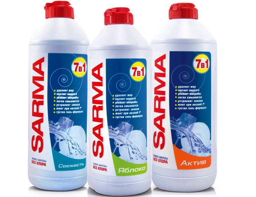 sarma dishwashing gels