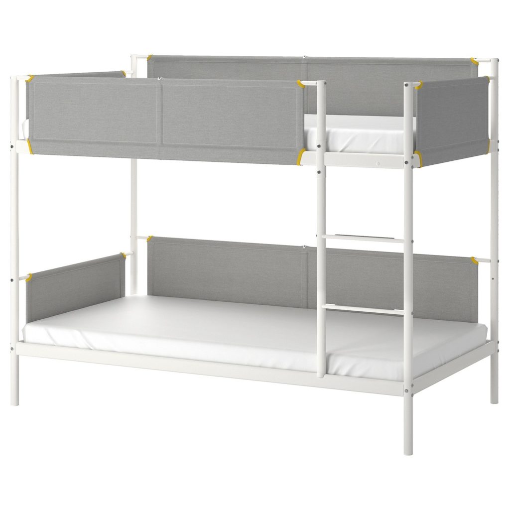 Metal beds from Ikea