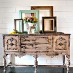 artificially aged furniture photo decor