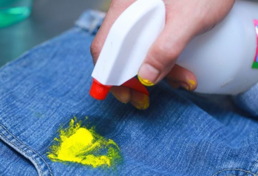 how to clean jeans from paint ideas