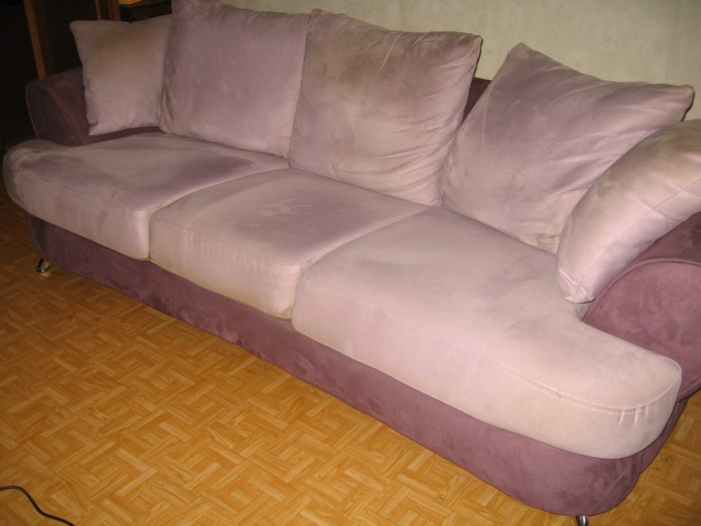 how to clean a velor sofa