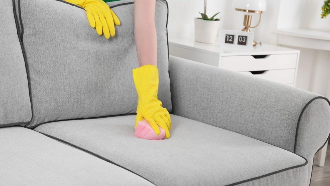 how to clean the sofa