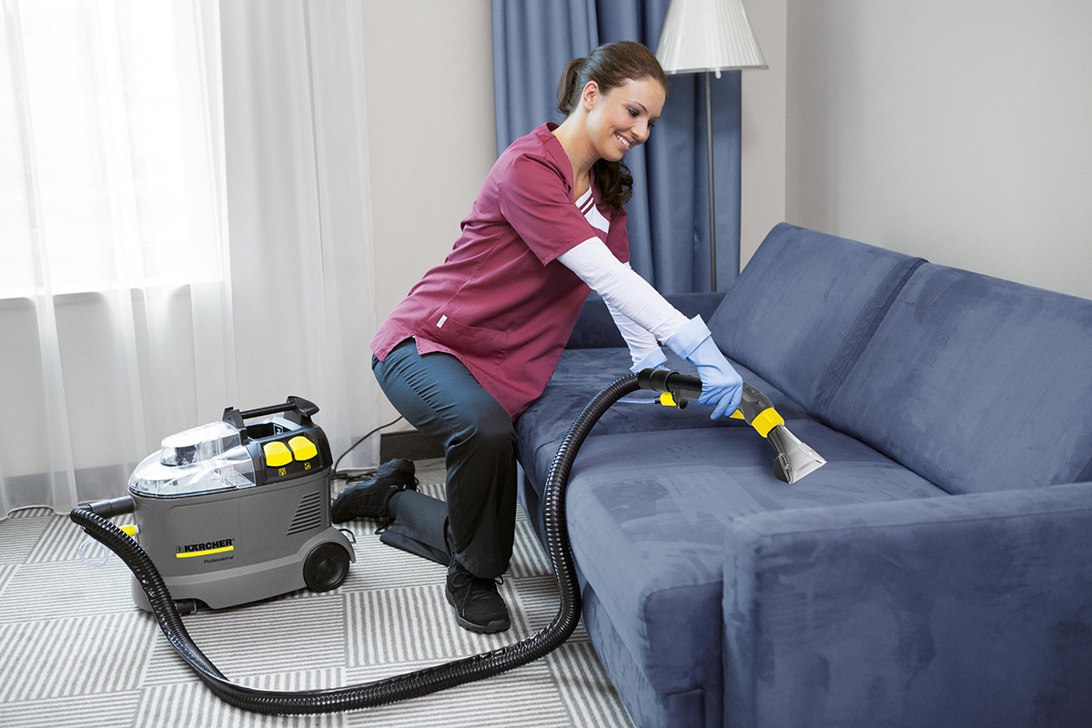 how to clean upholstered furniture with a washing vacuum cleaner