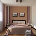 lit beige dans la chambre