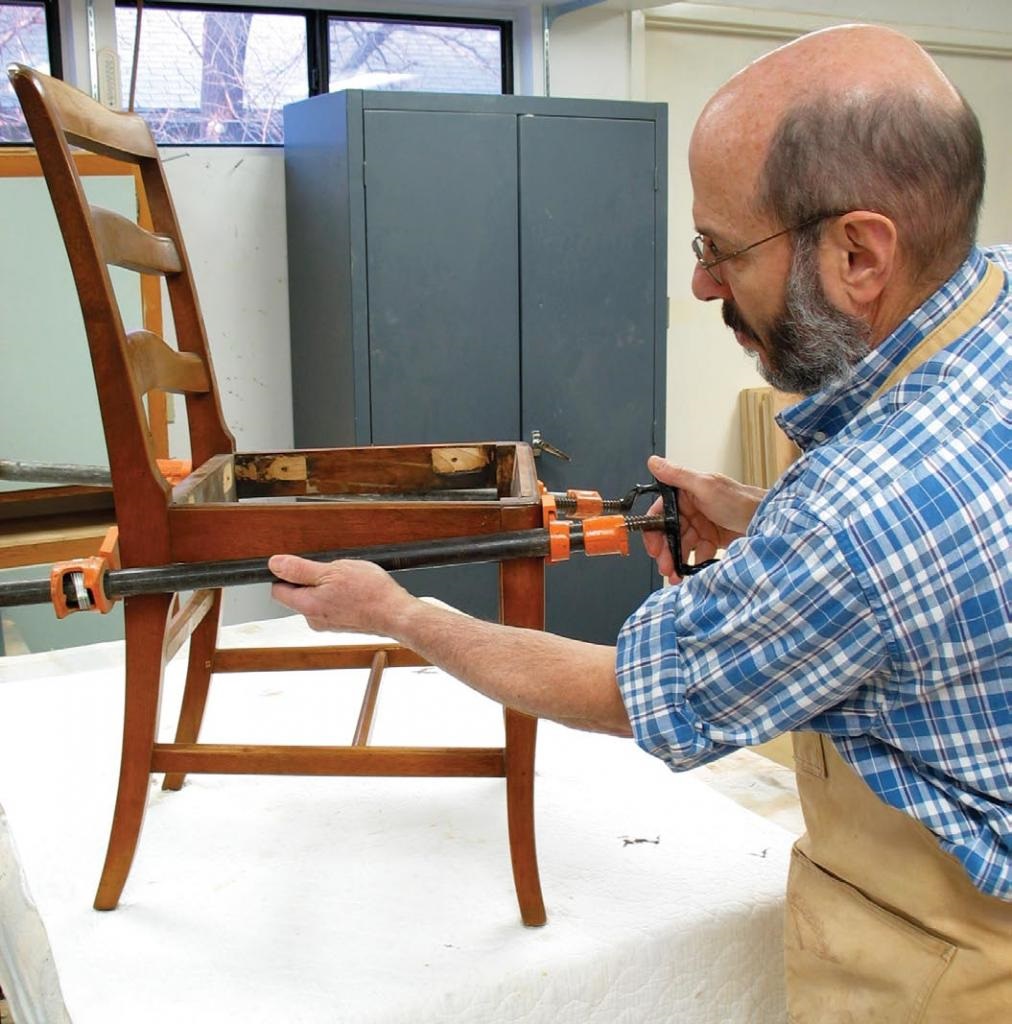 wooden chair repair