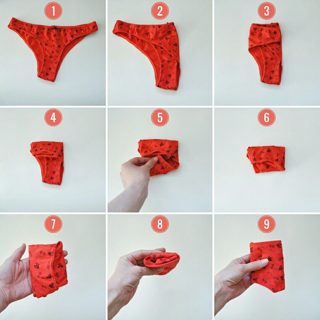 how to fold the laundry