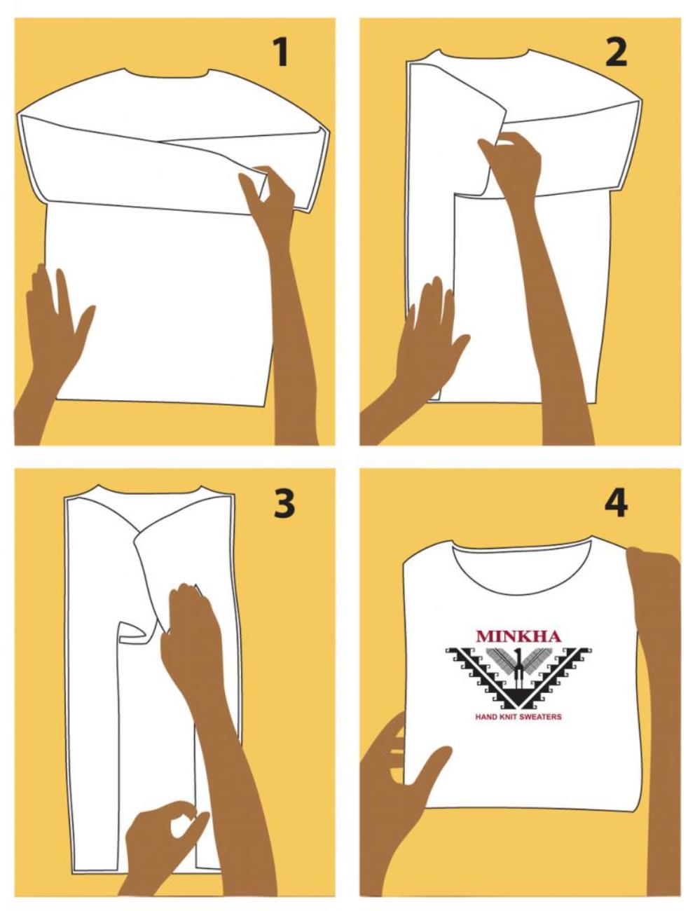 how to fold a jacket