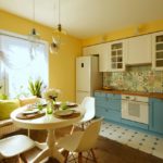 how to choose the color of the kitchen photo decoration