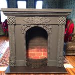 fireplace made of cardboard design ideas