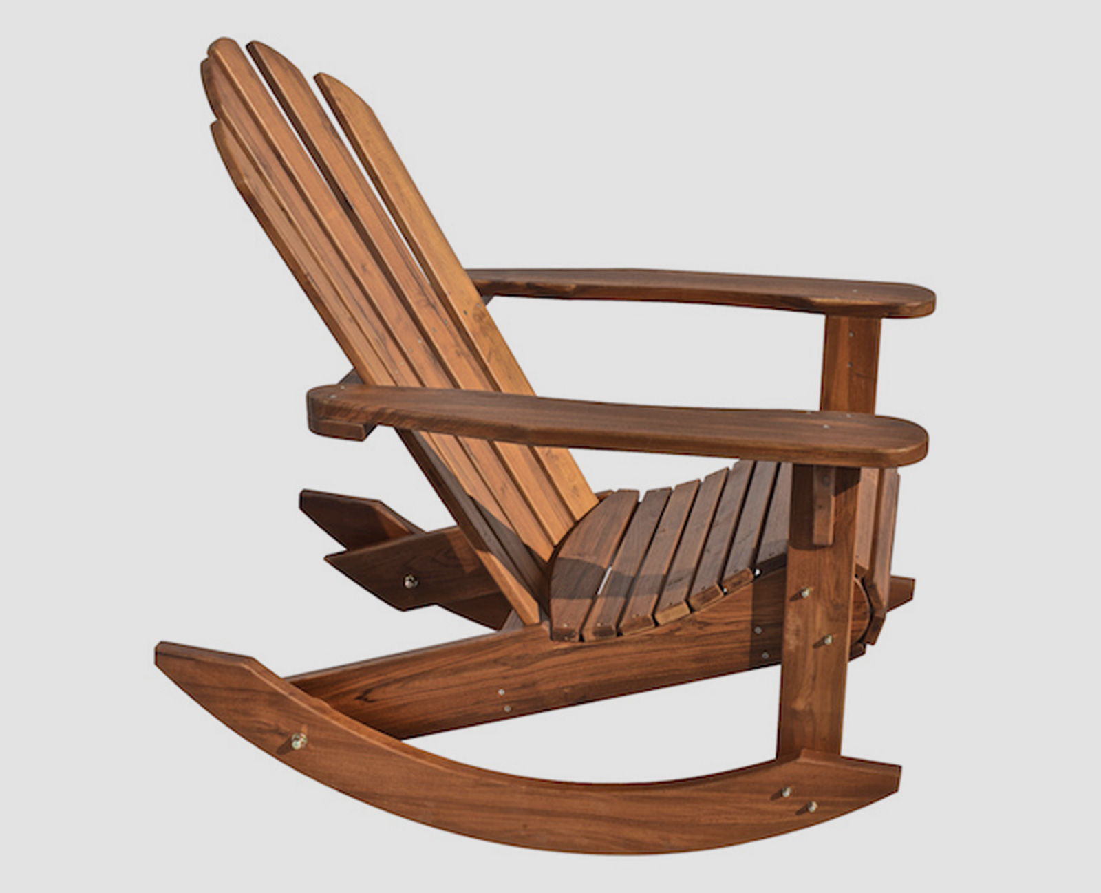 wooden rocking chair