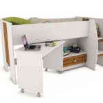 loft bed with work desk