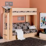 loft bed in nursery design ideas