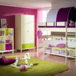 loft bed in nursery decor ideas