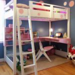 loft bed in children's photo decoration