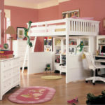 loft bed in nursery photo interior