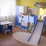 loft bed in nursery ideas interior