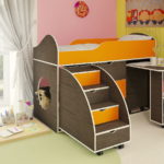 loft bed in nursery photo options