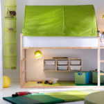 loft bed in nursery views