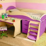 loft bed in the nursery types of decor