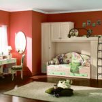 loft bed in nursery photo design