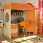 lit mezzanine pour fille