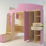 loft bed for girls