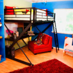 single loft bed