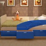 dolphin bed kids decor ideas