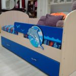 dolphin bed children's interior photo