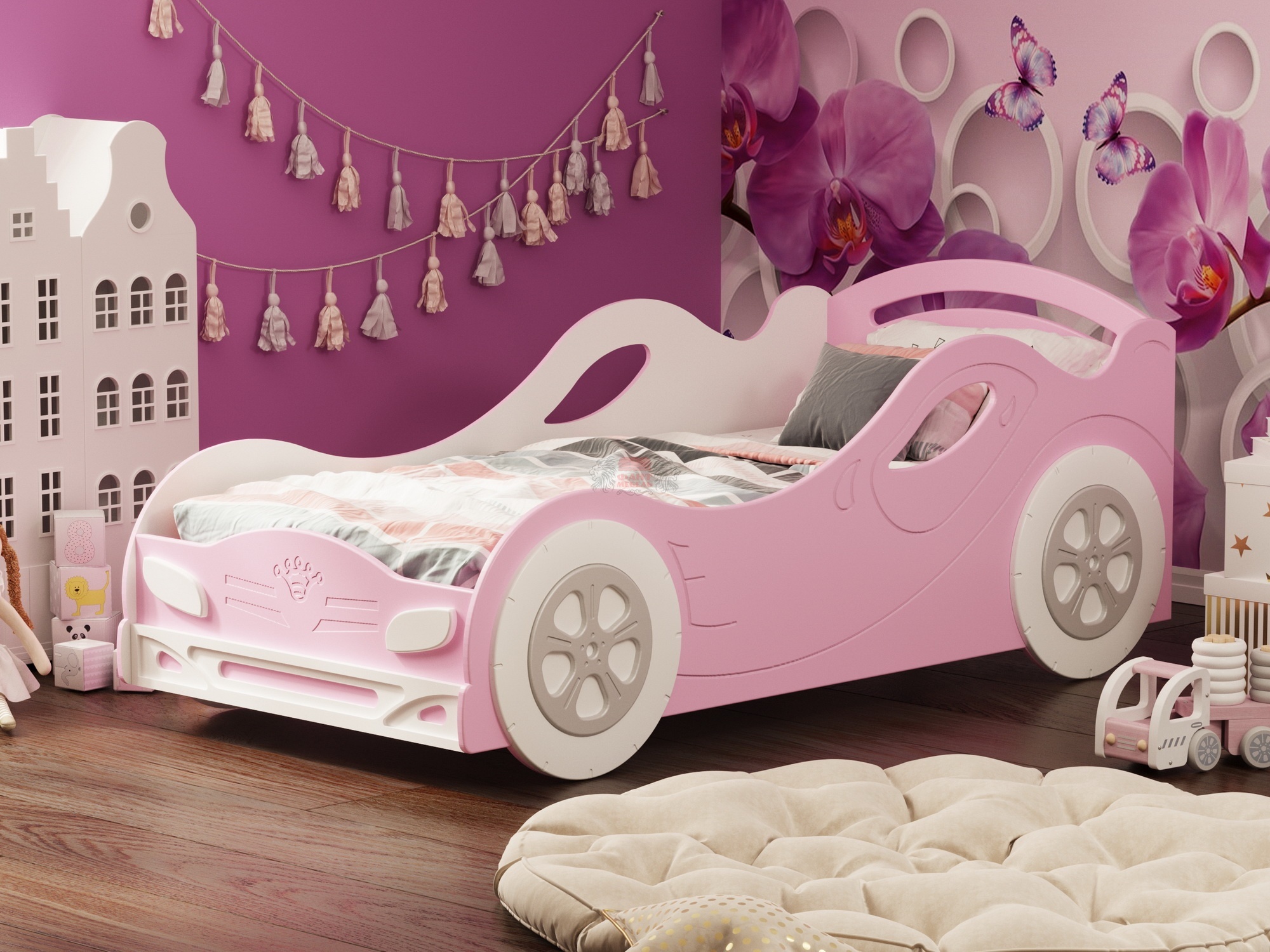 MDF bed for girls