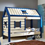 bed-house for children football