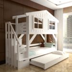 bed-house for children with drawer