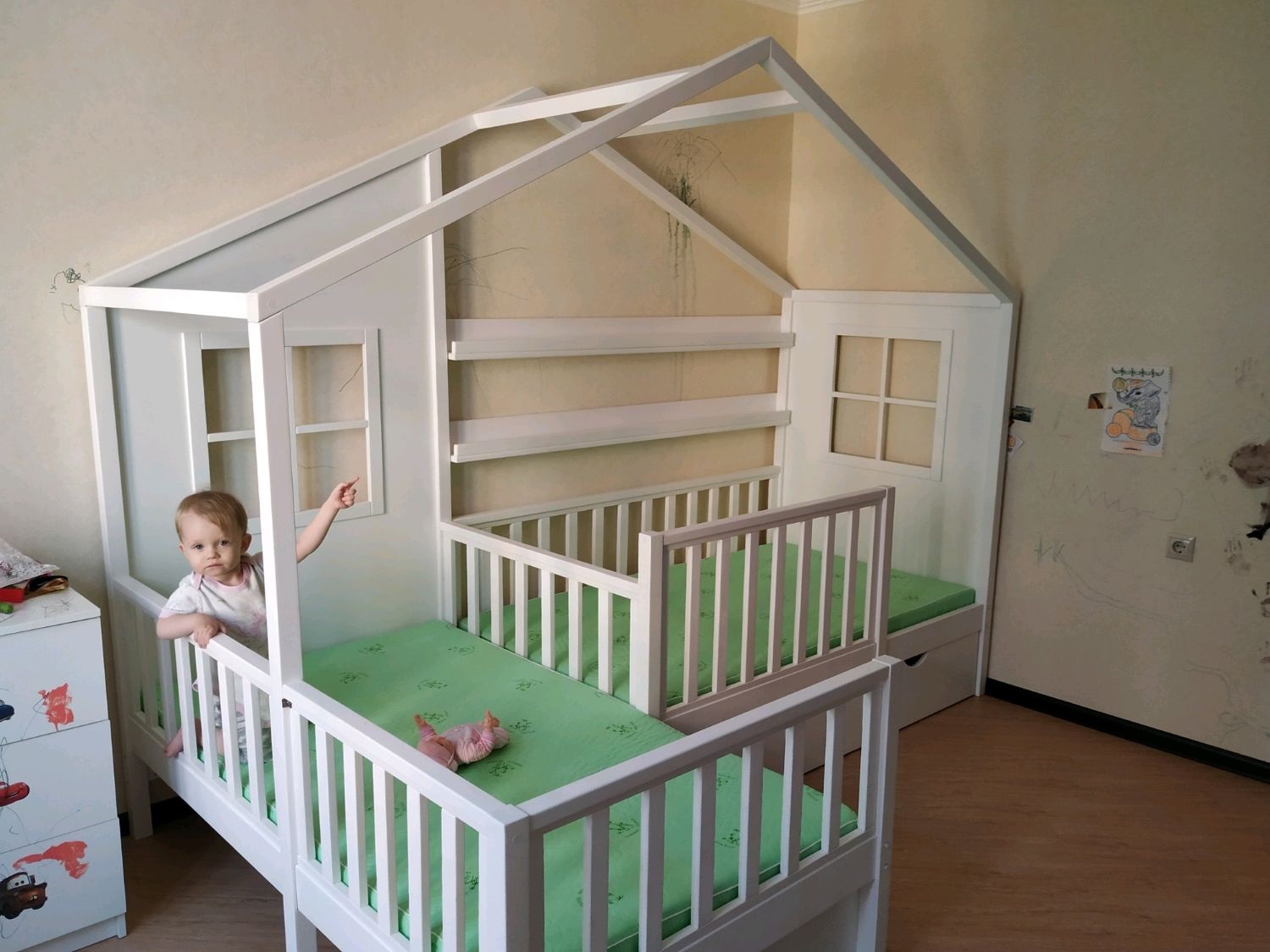 small house bed for children