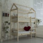 wooden bed-house for children