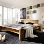 solid pine bed ideas decoration