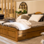 solid pine bed ideas photo