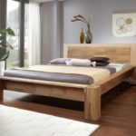 solid pine bed types of design