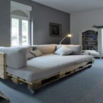 pallet bed sofa