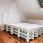 canopy pallet bed