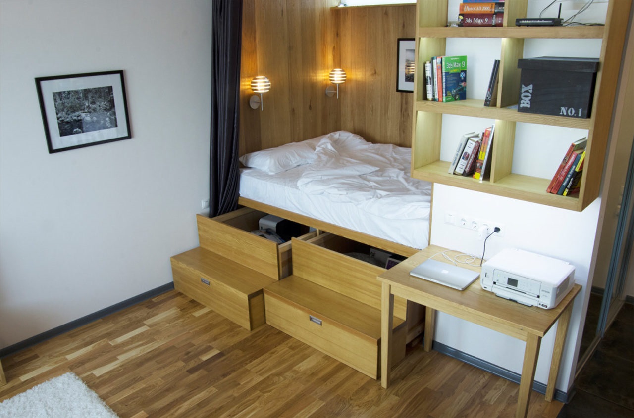 podium high bed