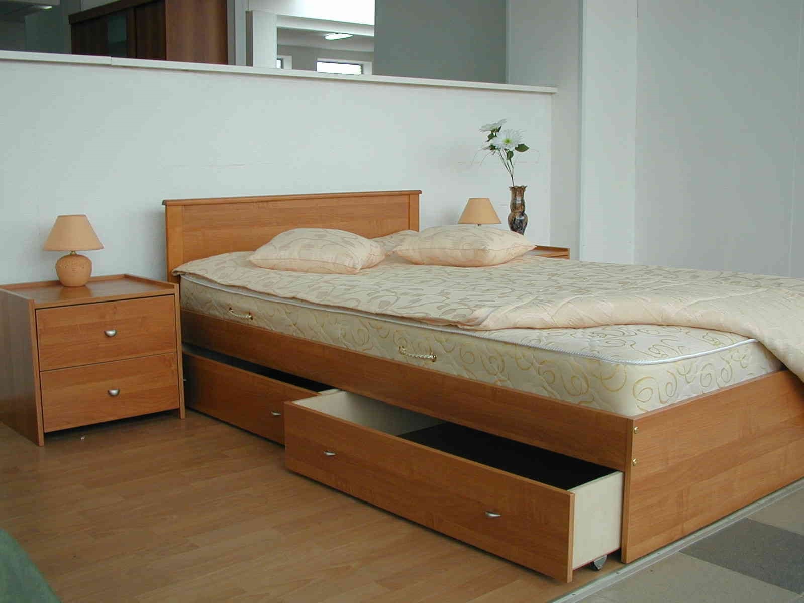 podium bed low ceilings