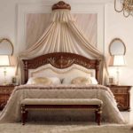 antique canopy bed