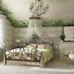 canopy bed green