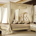 long canopy bed