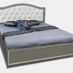 lift bed with white back