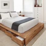 bed with drawers for the bedroom