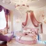 round bed for girls