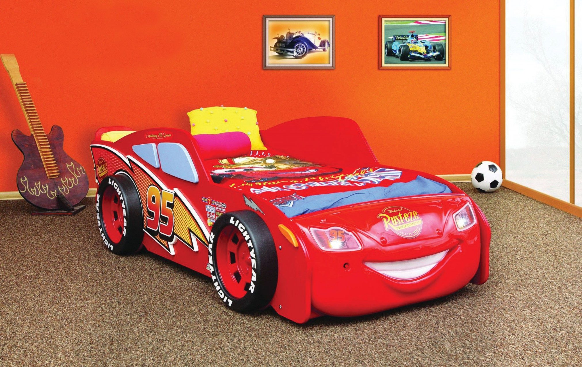 car bed from the animated series