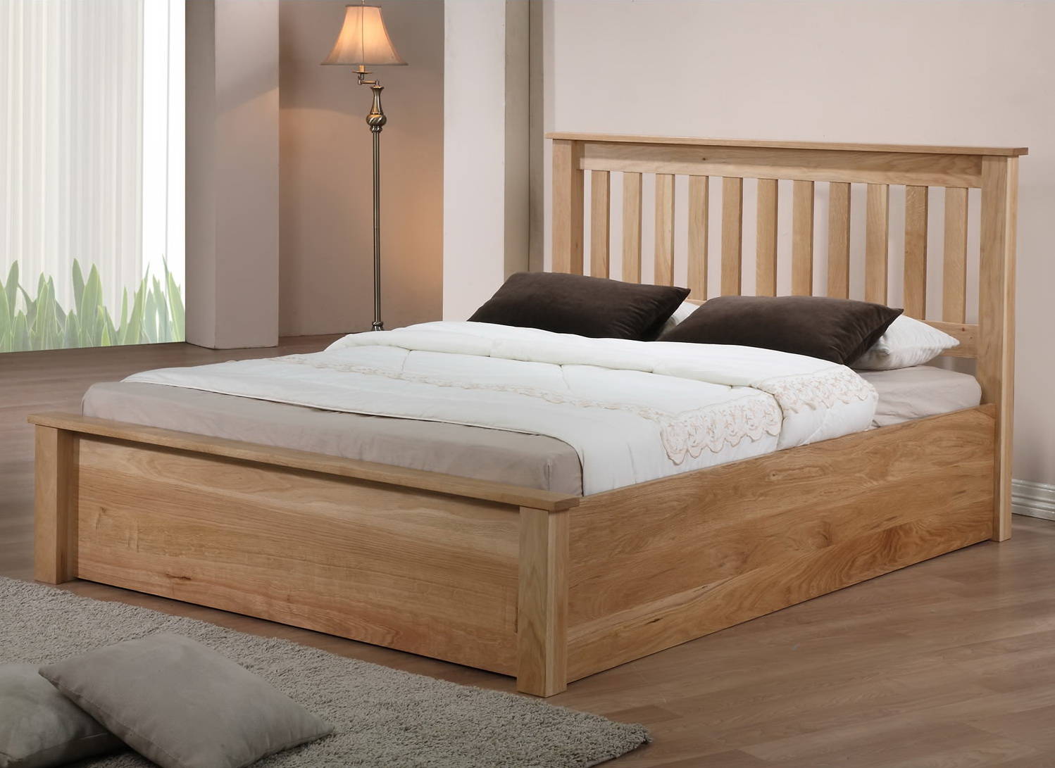 pine beds design ideas