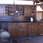 antique furniture in the kitchen